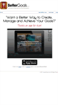Mobile Screenshot of bettergoals.com